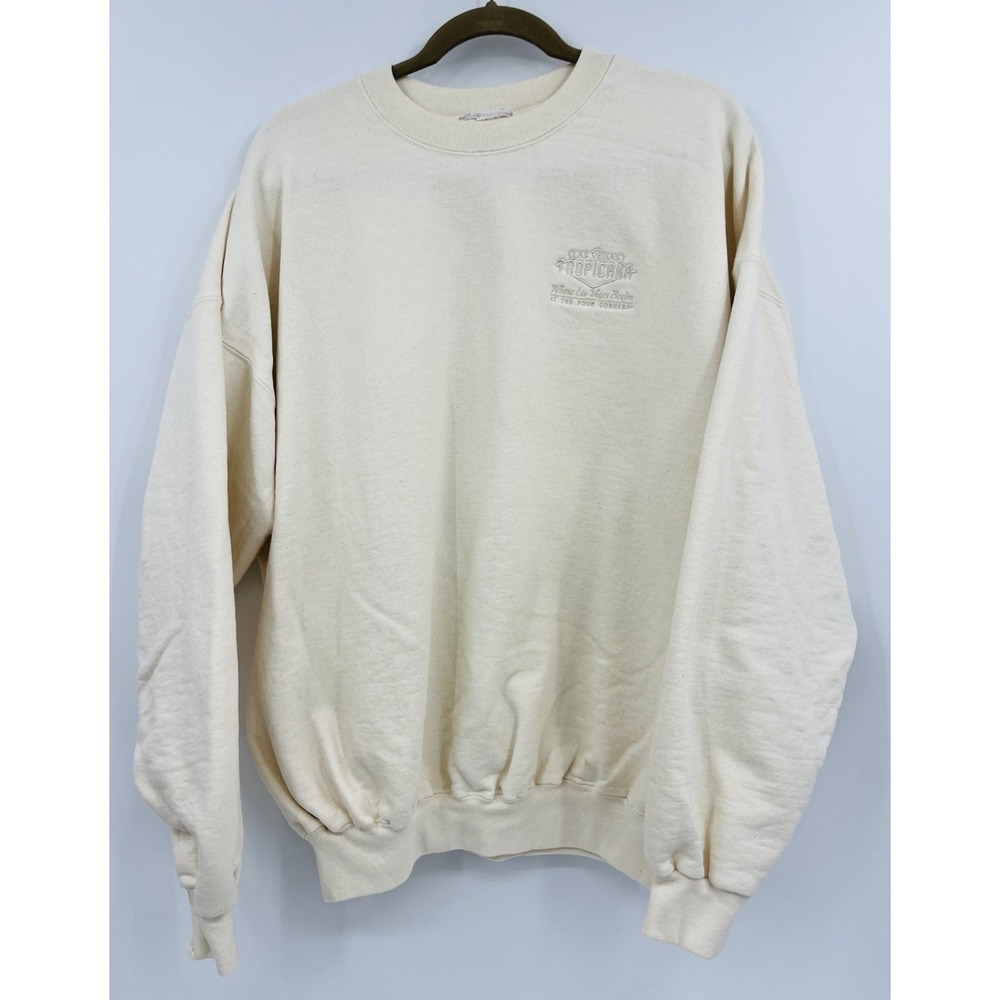 Vintage Tropicana Casino Las Vegas Crewneck Sweatshirt Size XL